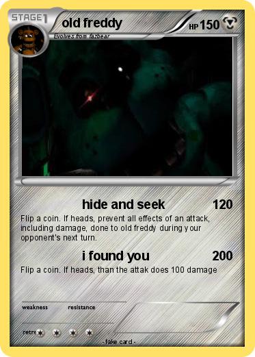 Pokemon old freddy
