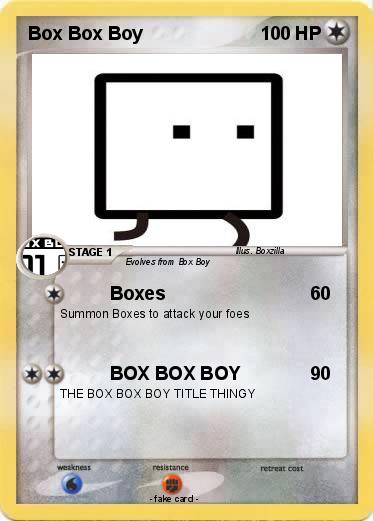 Pokemon Box Box Boy