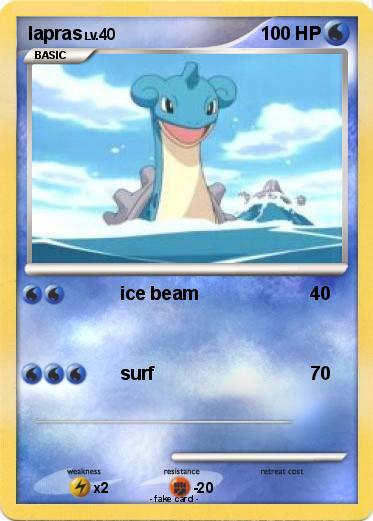Pokemon lapras
