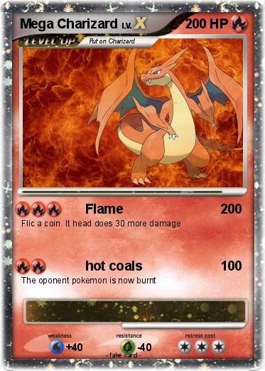 Pokemon Mega Charizard