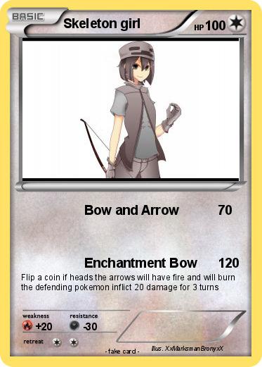 Pokemon Skeleton girl
