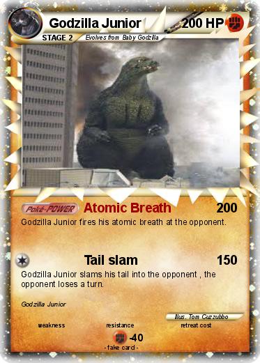 Pokemon Godzilla Junior