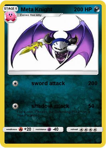 Pokemon Meta Knight