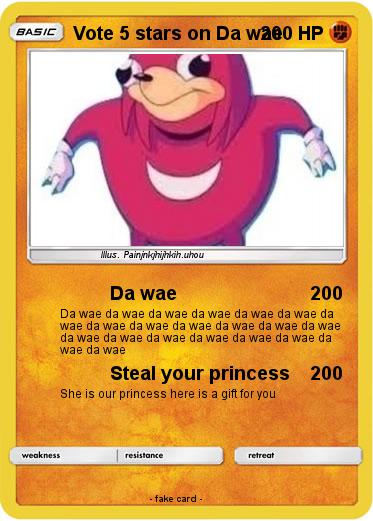 Pokemon Vote 5 stars on Da wae