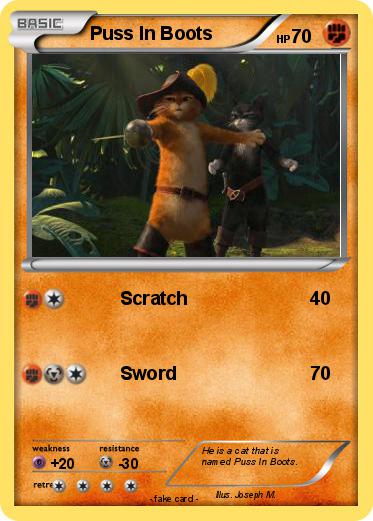 Pokemon Puss In Boots