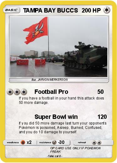 Pokemon TAMPA BAY BUCCS