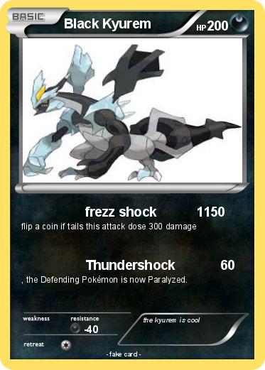 Pokemon Black Kyurem