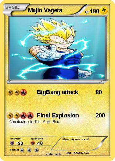 Pokemon Majin Vegeta