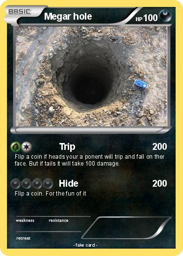 Pokemon Megar hole