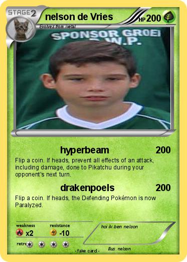 Pokemon nelson de Vries