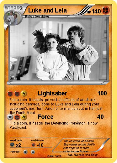 Pokemon Luke and Leia