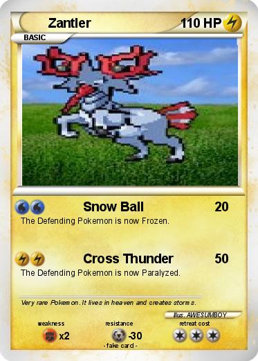 Pokemon Zantler