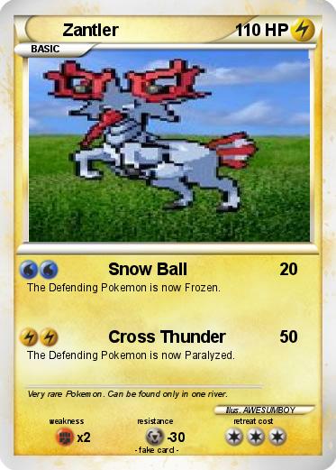 Pokemon Zantler