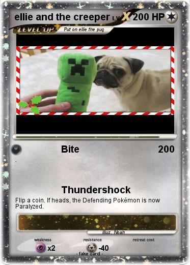 Pokemon ellie and the creeper