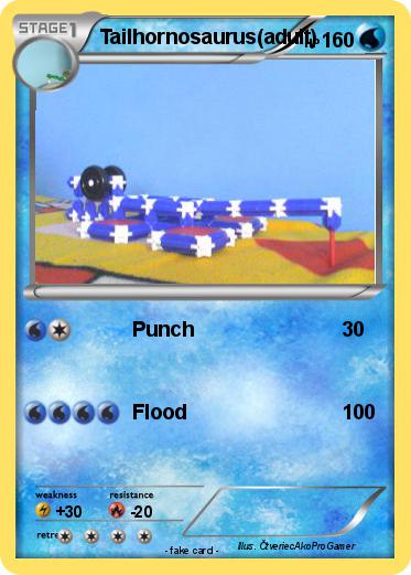 Pokemon Tailhornosaurus(adult)