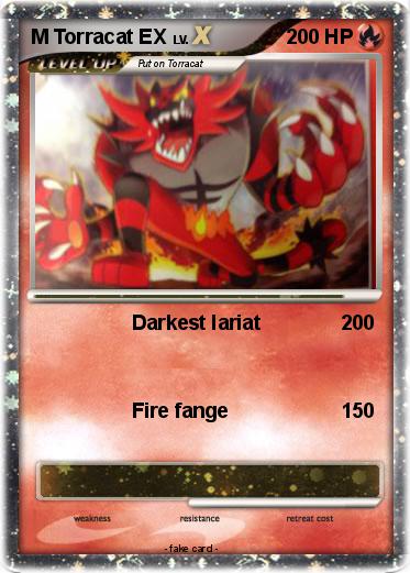 Pokemon M Torracat EX