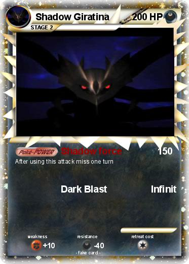 Pokemon Shadow Giratina
