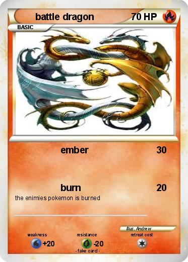 Pokemon battle dragon