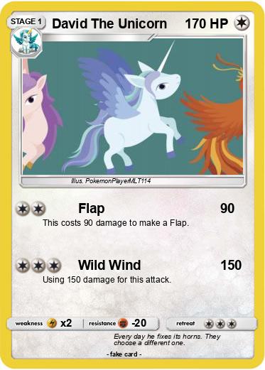 Pokemon David The Unicorn