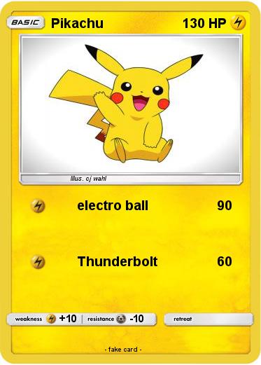 Pokemon Pikachu