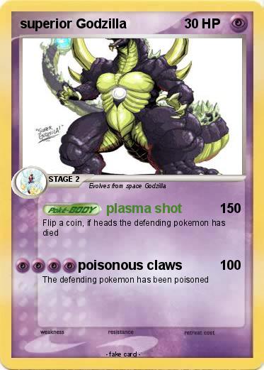 Pokemon superior Godzilla