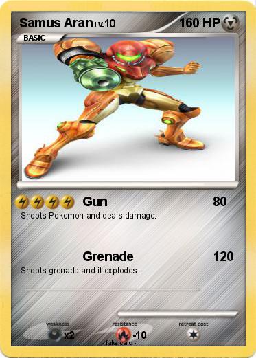 Pokemon Samus Aran