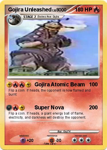 Pokemon Gojira Unleashed