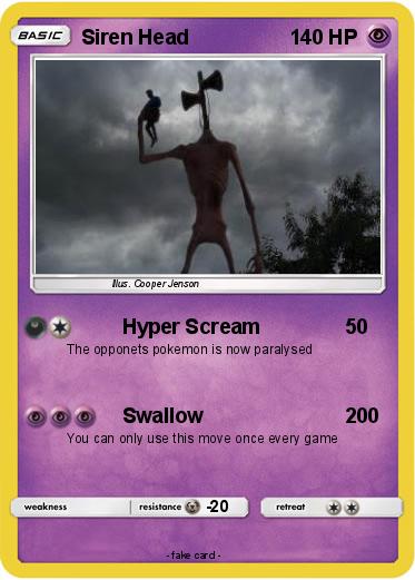 Pokemon Siren Head