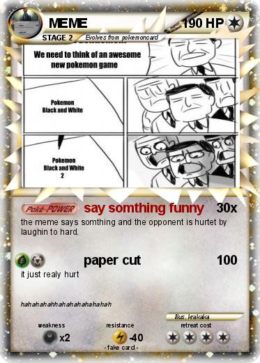 Pokemon MEME
