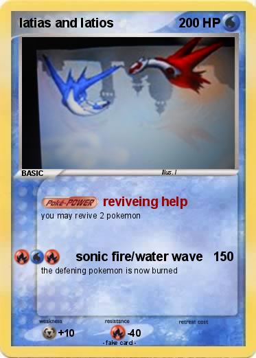 Pokemon latias and latios