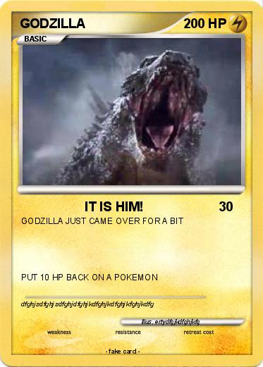 Pokemon GODZILLA