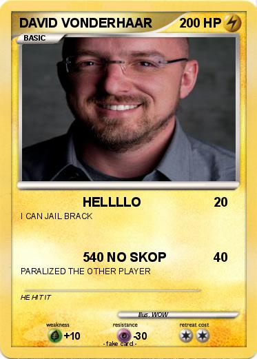 Pokemon DAVID VONDERHAAR