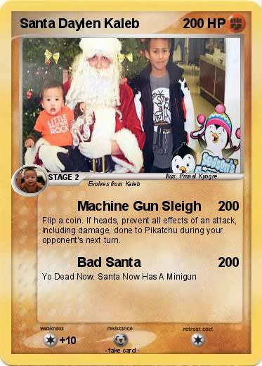 Pokemon Santa Daylen Kaleb