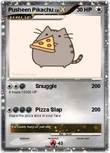 Pokemon Pusheen Pikachu
