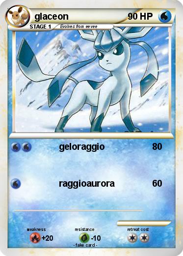 Pokemon glaceon