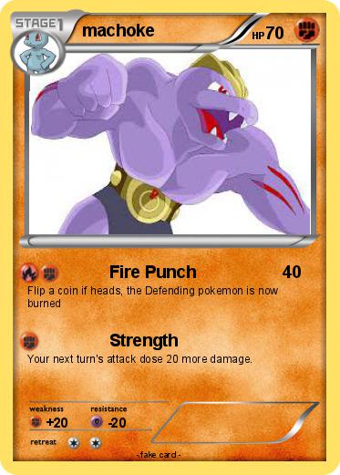 Pokemon machoke
