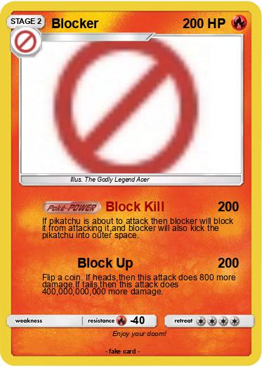 Pokemon Blocker