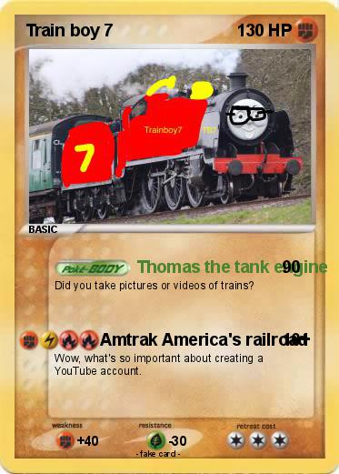 Pokemon Train boy 7