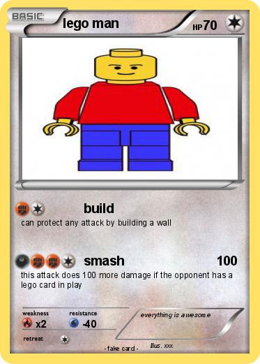Pokemon lego man