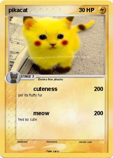 Pokemon pikacat