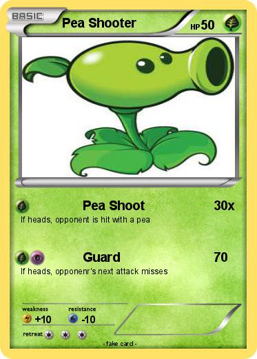 Pokemon Pea Shooter