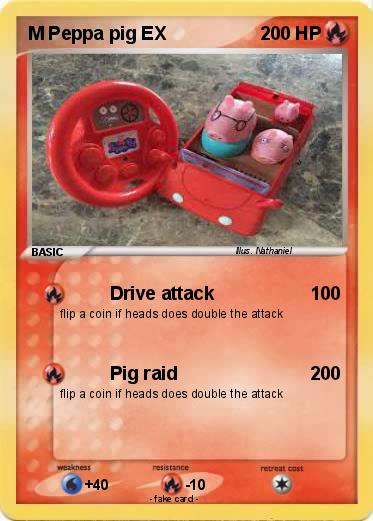 Pokemon M Peppa pig EX