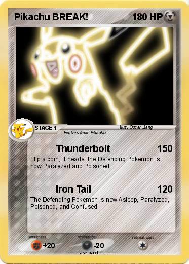 Pokemon Pikachu BREAK!