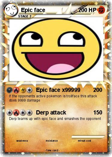 Pokemon Epic face