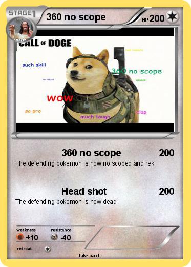 Pokemon 360 no scope