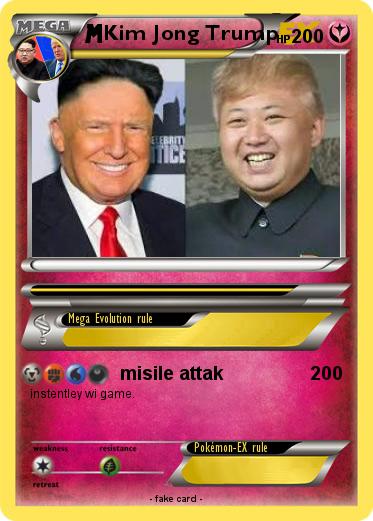 Pokemon Kim Jong Trump