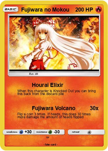 Pokemon Fujiwara no Mokou
