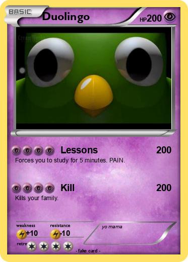 Pokemon Duolingo