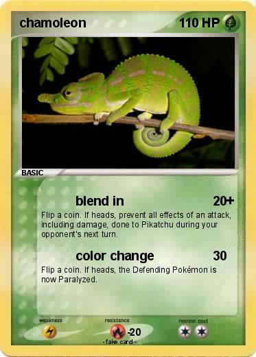 Pokemon chamoleon