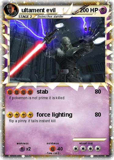 Pokemon ultament evil